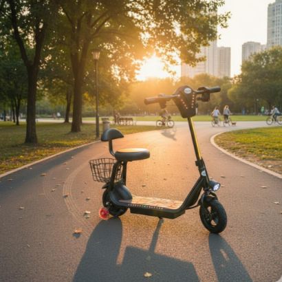 صورة سكوتر ممتع وآمن للأطفال